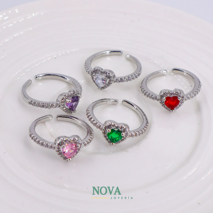 Anillo de Promesa 💗 | Talla ajustable + Caja de regalo ✨