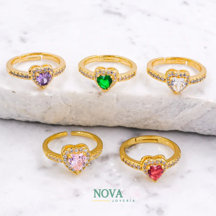 Anillo de Promesa 💗 | Talla ajustable + Caja de regalo ✨