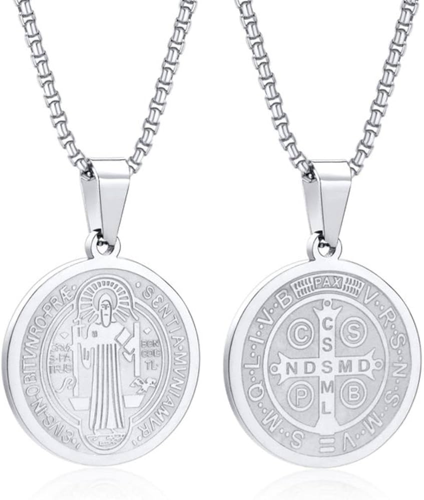 Collar San Benito | Baño de Oro + Caja Premium Gratis✨👑