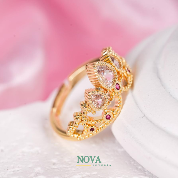 Anillo Rapunzel | Baño de Oro + Caja Premium Gratis✨