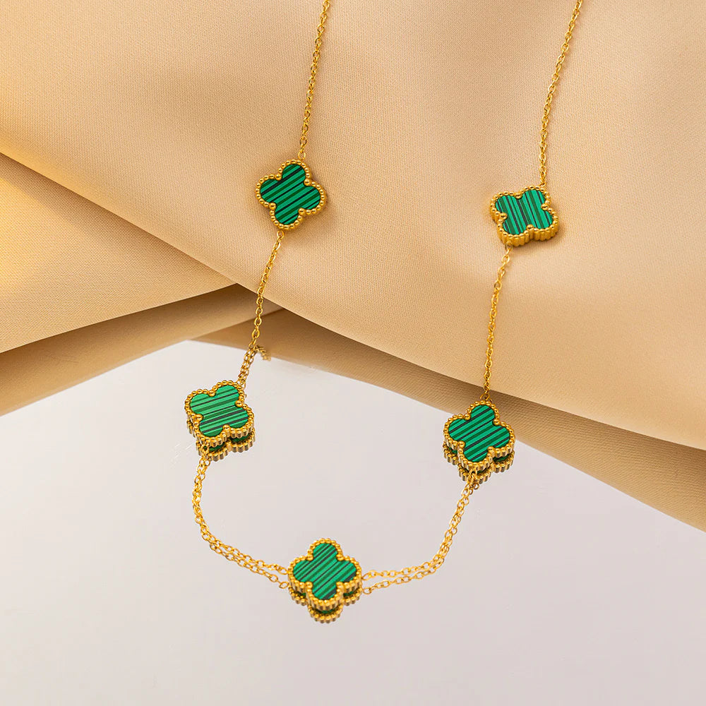 Collar Van Cleef | Baño de Oro + Caja Gratis✨