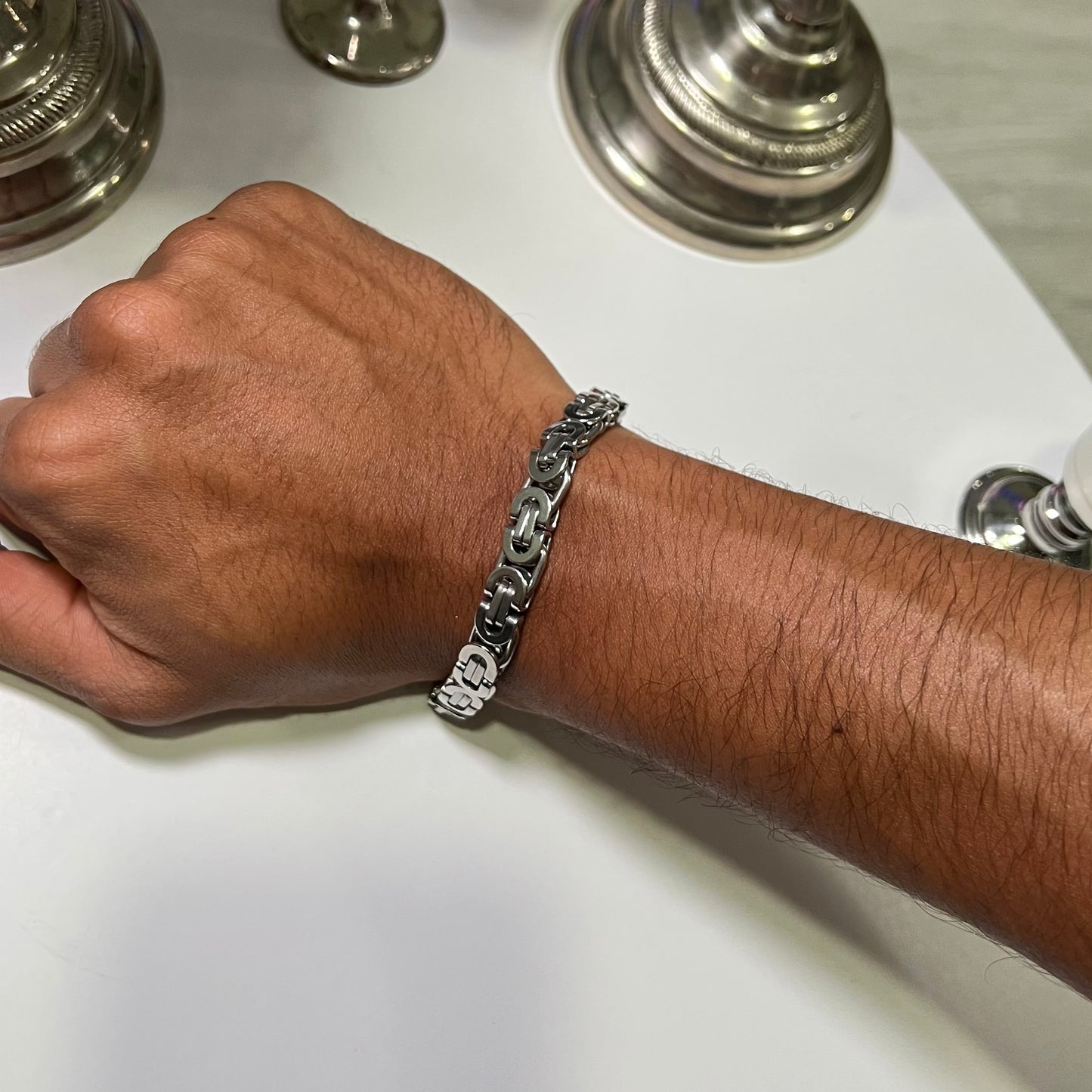 Pulseras Eslabon Grueso + Caja Premium Gratis ⛓️