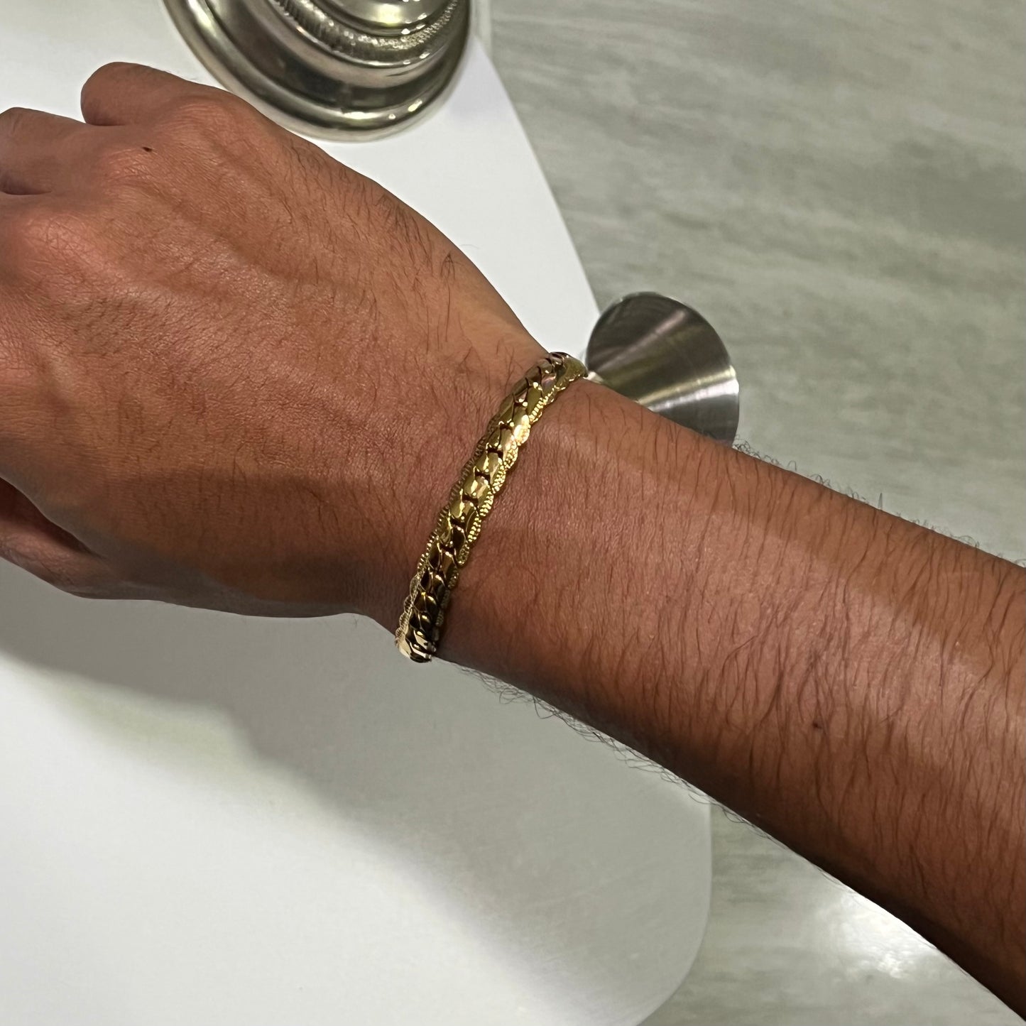 Pulseras Eslabon Grueso + Caja Premium Gratis ⛓️