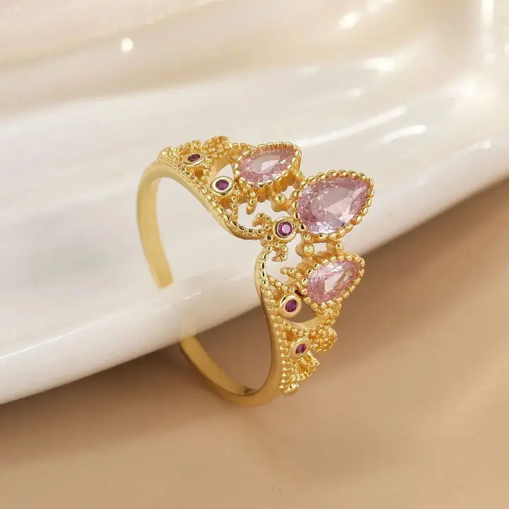 Anillo Rapunzel | Baño de Oro + Caja Premium Gratis✨