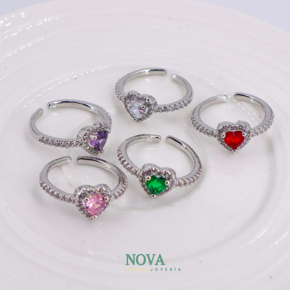 Anillo de Promesa 💗 | Talla ajustable + Caja de regalo ✨