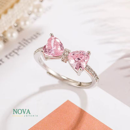Anillo de Moñito 🎀 | Talla ajustable + Caja de regalo ✨