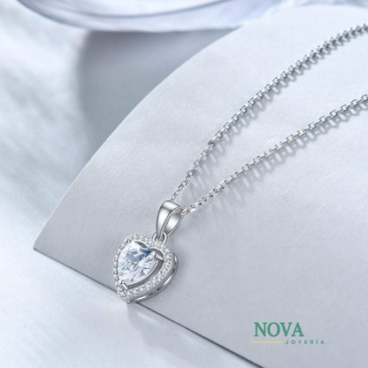 Collar Corazón Promesa 💖 | Baño en Oro + Caja Premium Gratis ✨
