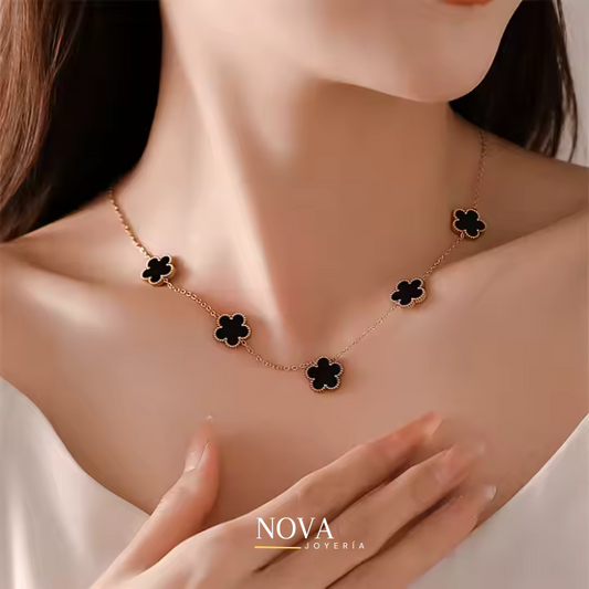 Collar Van Cleef | Baño de Oro + Caja Gratis✨