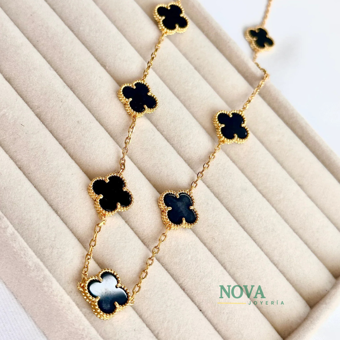 Collar Van Cleef | Baño de Oro + Caja Gratis✨