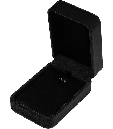 Estuche Premium para Collares | Terciopelo Negro y Seda 🎁❤️