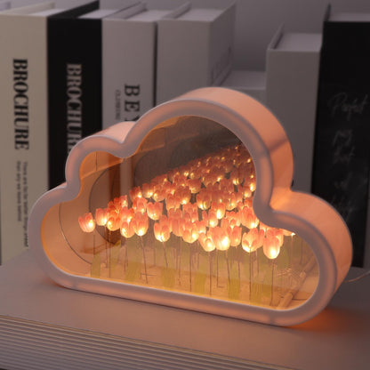 Lampara nube Tulipanes Infinitos | + Envio Gratis✨🌷