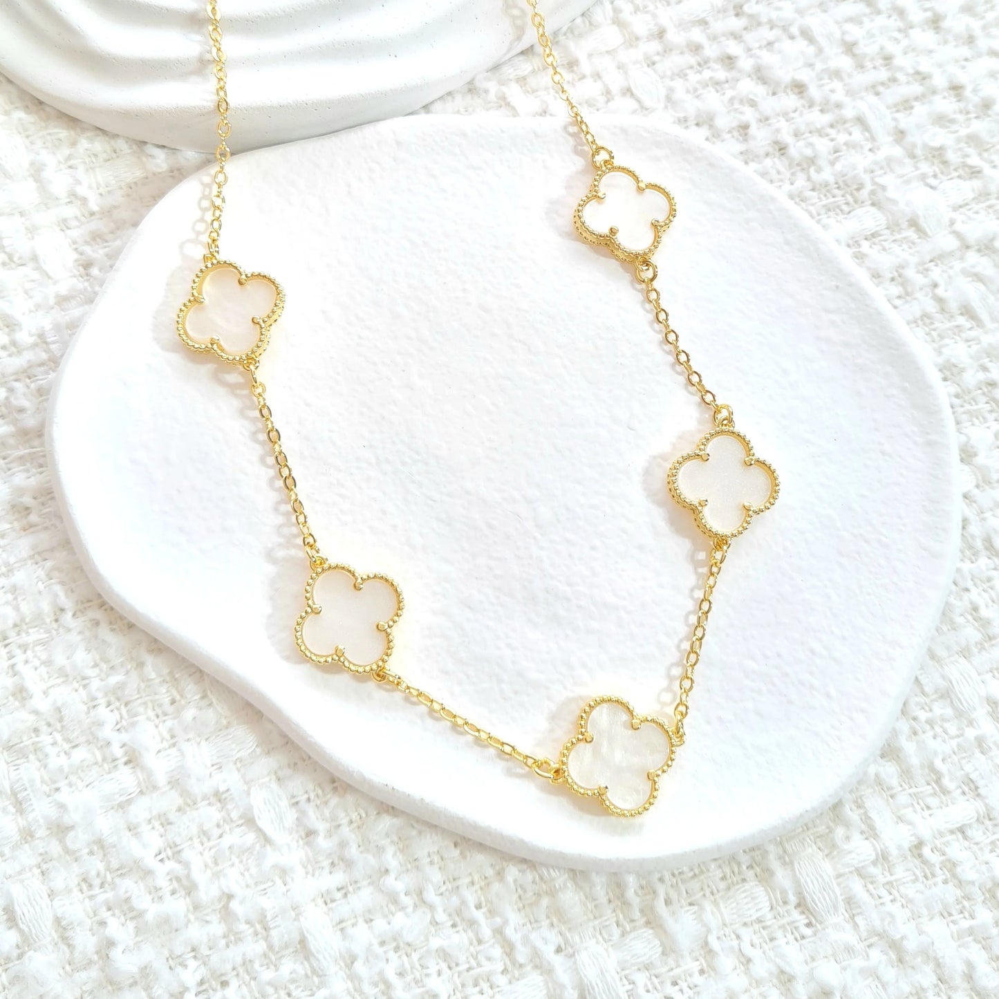 Collar Van Cleef | Baño de Oro + Caja Gratis✨